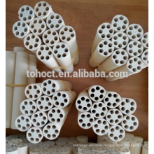 Hot sale industrial multi holes Magnesia ceramic pipe rod tubes